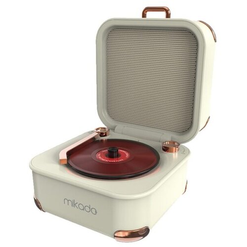  Zvučnik Mikado MD-62BT 5W 1200mAh Cream TF Card Bluetooth Supported Classic Retro Music Box, 42441 Cijene