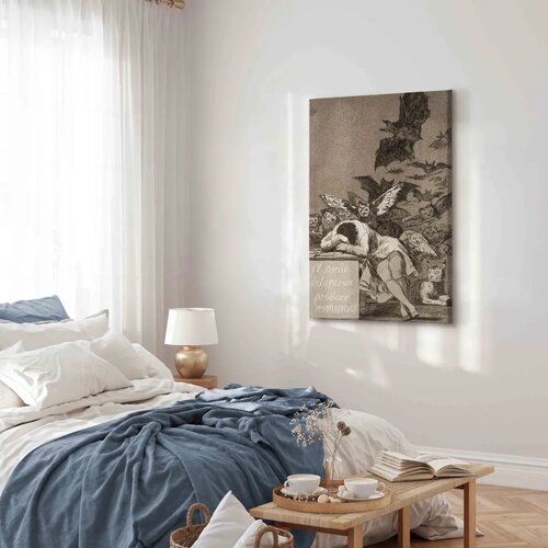  Slika - Francisco Goya &amp;ndash; The Sleep of Reason Produces Monsters 20x30 Premium Print Slike