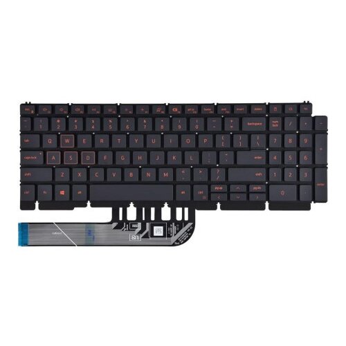  Tastatura za laptop Dell G15 5510 5511 5515 &amp;amp; G15 5530 5520 5521 5525 Series backlight red ( 111857 ) Slike
