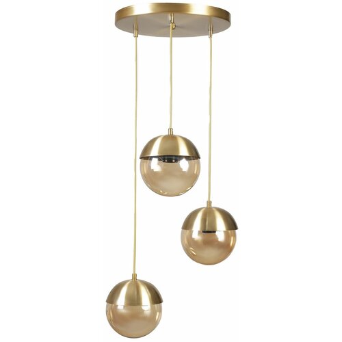Opviq Küre 8709-3 gold chandelier Cene
