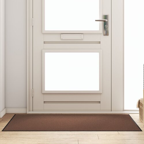 vidaXL Predpražnik Rjava, Črna Polipropilen 150 x 90 x 0.9 cm Cene