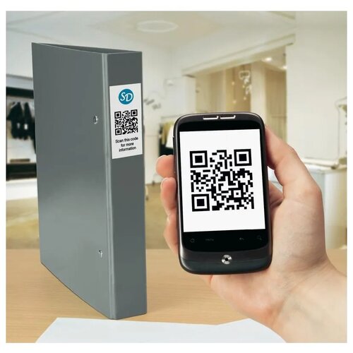 Avery Zweckform Etikete prekrivne, QR pravokotne L7122-25 Slike