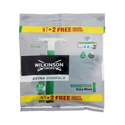 Wilkinson Sword Extra Essential 2 Sensitive brivnik 7 kos Slike