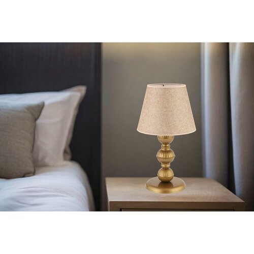 Opviq 301 - Beige, Gold BeigeGold Table Lamp Cene
