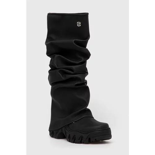Rombaut Elegantni škornji TYPHOON ženski, črna barva, W24-B-021