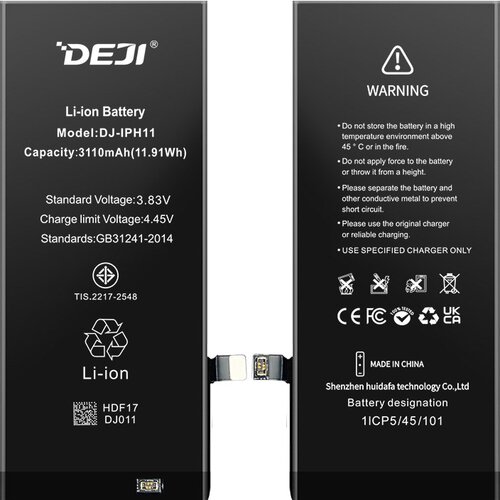  Baterija DEJI (CK) za iPhone 11 (3110 mAh) Cene