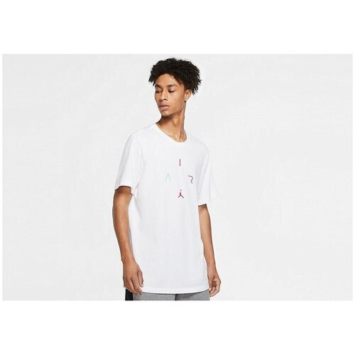 Nike Majice s kratkimi rokavi Air Jordan 'air' Dri-fit Bela Cene