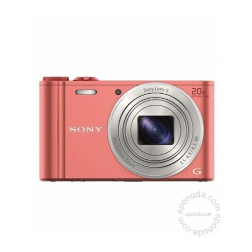 Sony DSC-WX350 pink digitalni fotoaparat Slike