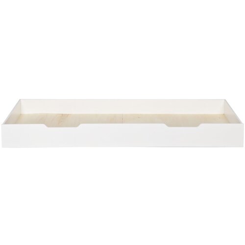 WOOOD Bijela donja ladica za krevet Nikki, 200 &amp;times; 90 cm Slike