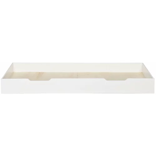 WOOOD Bijela donja ladica za krevet Nikki, 200 × 90 cm