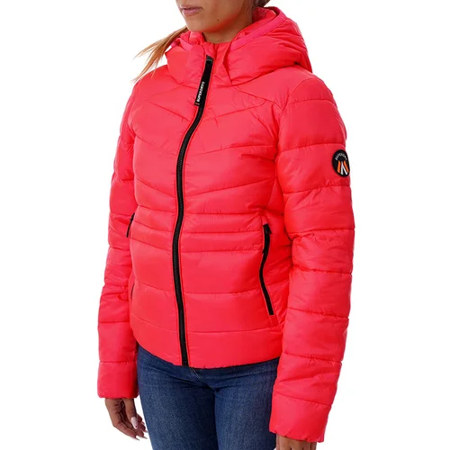 Superdry HOODED FUJI PADDED JACKET Ružičasta