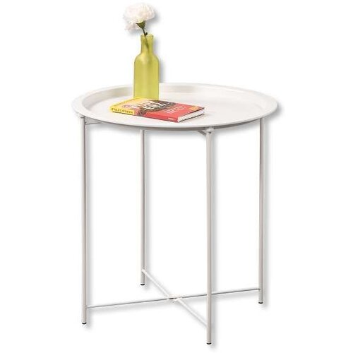 Kesper KSP24660 - sto pomoćni okrugli beli 40CM Cene