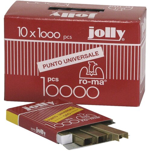 Spajalice STROJNE BR. 8 PK10X1000 JOLLY MAESTRI Slike