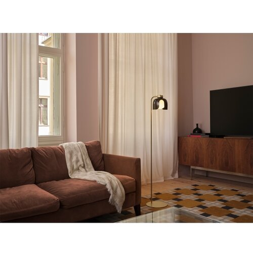 Osram podna lampa decor corolle 1xE27/15W/230V crna/zlatna Slike