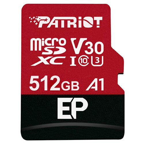 Patriot 512GB EP SDXC A1 / V30 microSD spominska kartica, 100MBs Cene