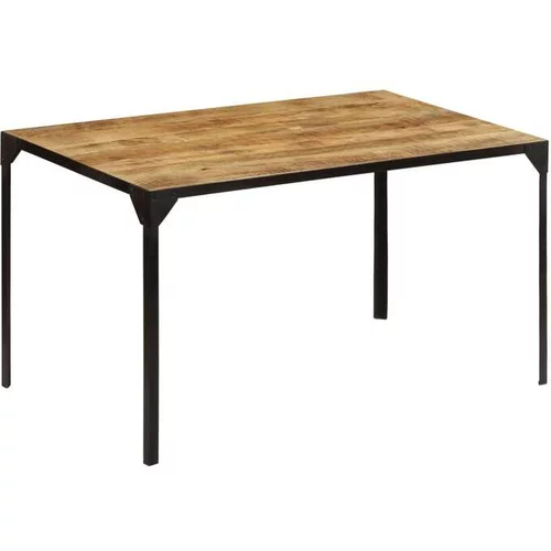  Jedilna miza iz trdnega mangovega lesa 140x80x76 cm