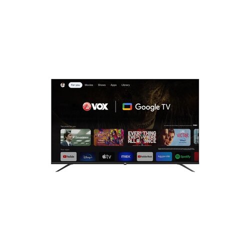 Vox UHD TV 65GTU090, 4K Ultra HD, Frameless GOOGLE TV, DVB-T2/C/S2, Chromecast, Dolby Audio Cene