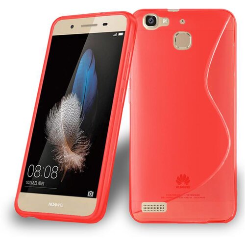  case, združljiv s huawei v candy apple red - zaščitni pokrov iz fleksibilnega silikona tpu, (20585867) Cene
