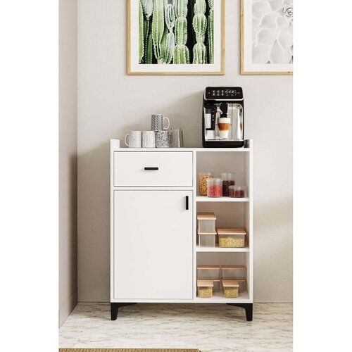 Hanah home vi&scaron;enamenski ormarić Pidas, 80 cm, beli Cene