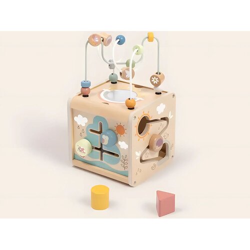 Tooky Toy drvena kocka rolerkoster tp382 Cene