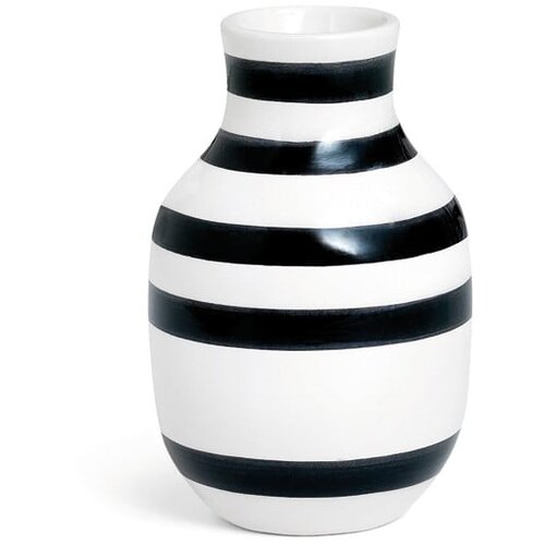 Kähler Design crno-bijela vaza od kamenine Omaggio, visina 12,5 cm Cijene