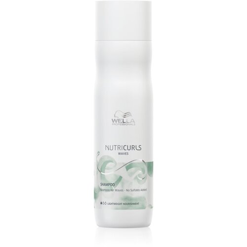 Wella Professionals Nutricurls Waves vlažilni &amp;scaron;ampon za valovite lase 250 ml Slike