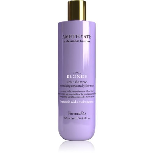 FarmaVita Amethyste Cool Blonde ljubičasti šampon za plavu i kosu s pramenovima 250 ml Cijene