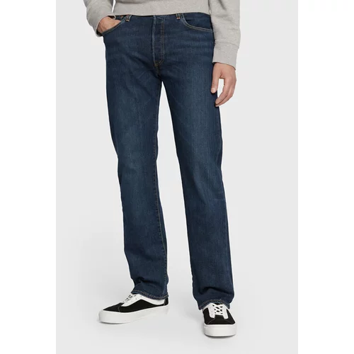 Levi's Jeans hlače 501® 00501-3199 Mornarsko modra Straight Leg