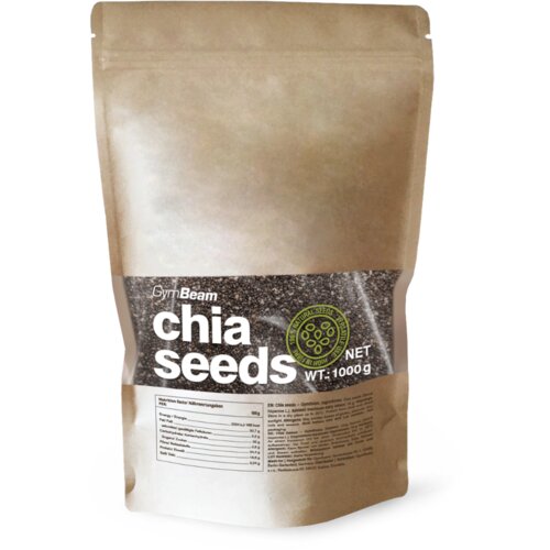 GymBeam chia semenke 1000 g bez ukusa Cene