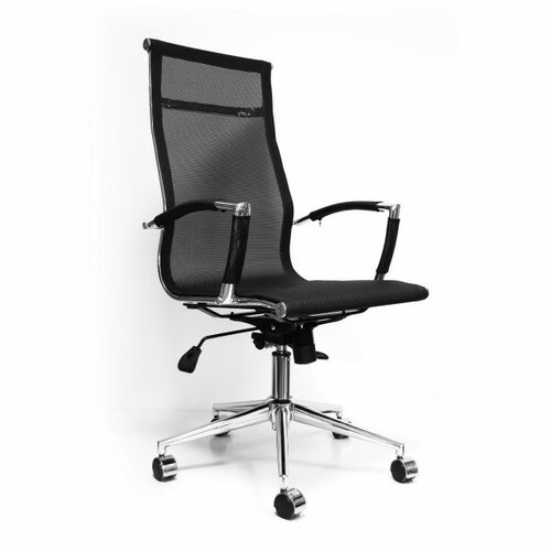 kancelarijska stolica BOB MESH od mesh platna - Crna Slike