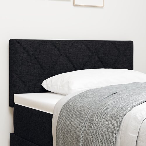 VidaXL LED Naslonjača s Dijamantskim Uzorkom Crna 90 cm Tkanina, Naslonjača s Dijamantskim Uzorkom Crna 90 cm Tkanina Slike
