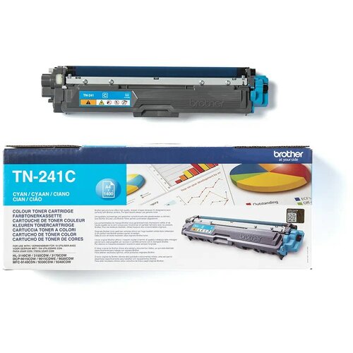 Brother TN241C - Cyan, 1400 pages toner Slike