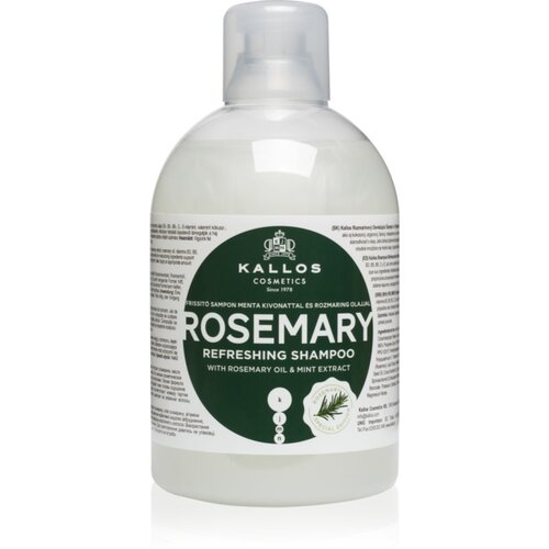Kallos KJMN Professional Rosemary čistilni &amp;scaron;ampon 1000 ml Slike
