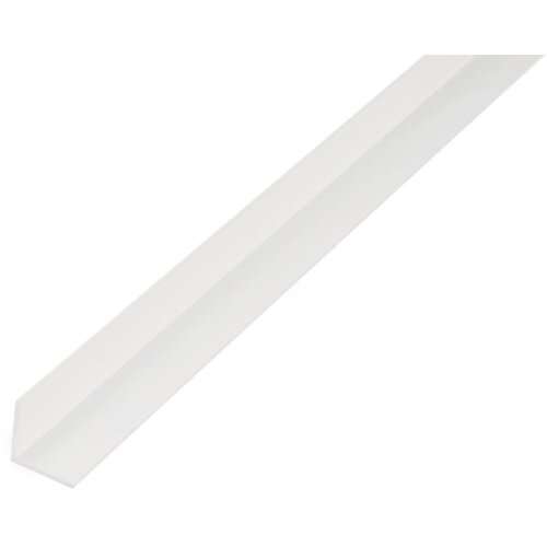 Gah alberts rubni profil (1.000 x 20 x 20 mm, debljina: 1,5 mm, pvc, bijele boje) Slike