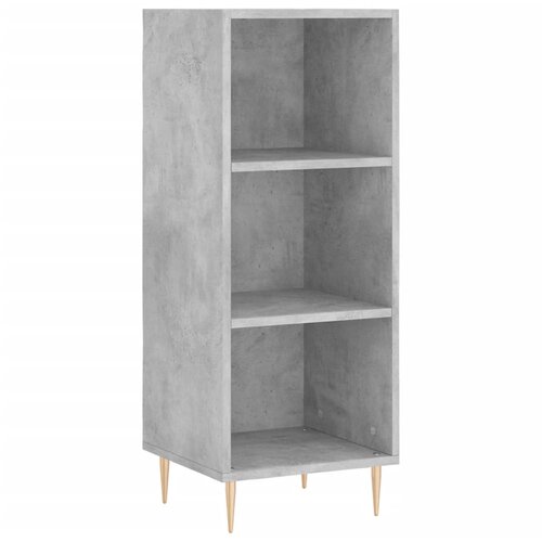 Maison Chic Komoda - Predalnik betonsko siva 34,5x32,5x90 cm inženirski les, (21719823) Slike