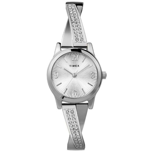 Timex Analogne ure ty576570 Srebrna Cene