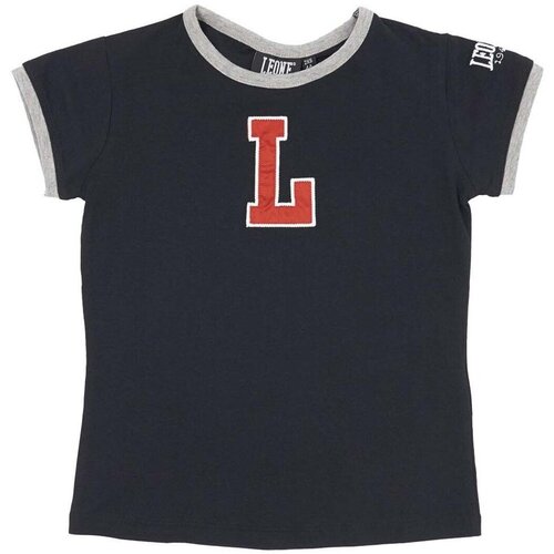 Leone 1947 Majice s kratkimi rokavi Girl T-Shirt Short Sleeves College Črna Cene