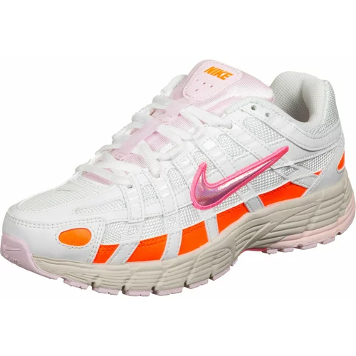 Nike Sportswear Nizke superge temno oranžna / roza / bela