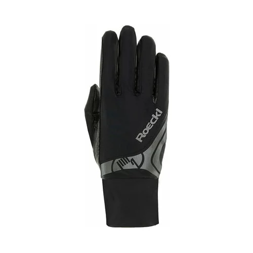 Roeckl Jahalne rokavice "Melbourne" črne barve - 8.5