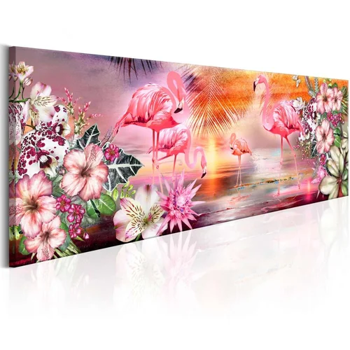  Slika - Flamingoes Land 120x40