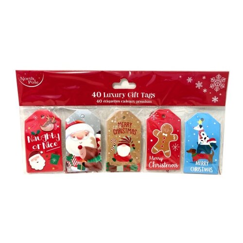 Viter novogodišnji cute gift tags ( X-34520-GTC ) Cene