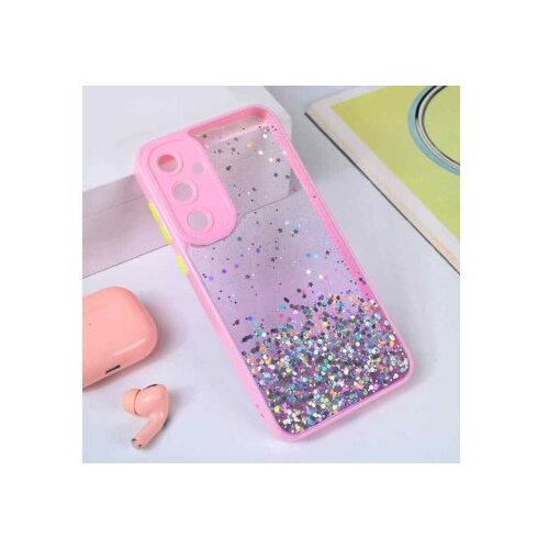 Teracell maska frame glitter za samsung A356B galaxy A35 5G roze Cene