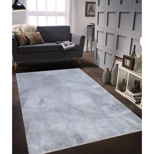  Soft plush - light grey light grey carpet (150 x 230) Slike