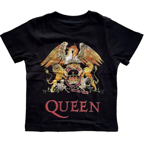 Queen Košulja Classic Crest Kids Black 1 Year