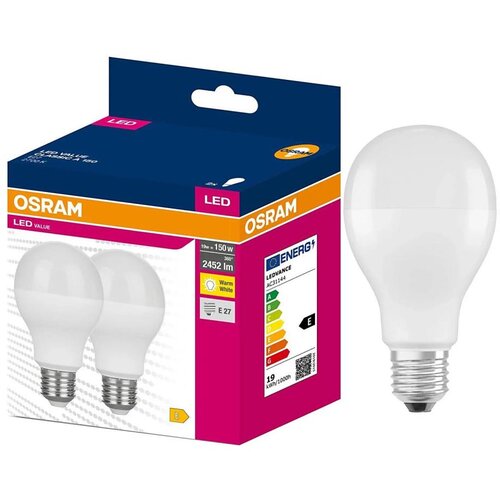  Komplet 2x LED sijalica VALUE CLASSIC E27/19W/230V 2700K - Osram Slike