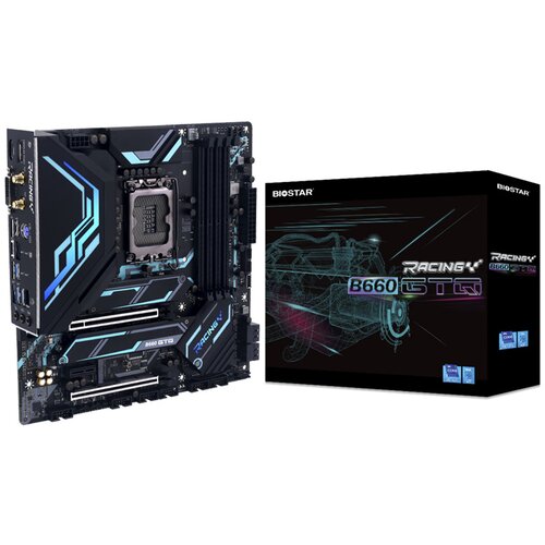 Biostar MB B660GTQ, mATX, Soc 1700, DDR4, M.2, 2.5GbE LAN, HDMI, DVI, DP Cijene