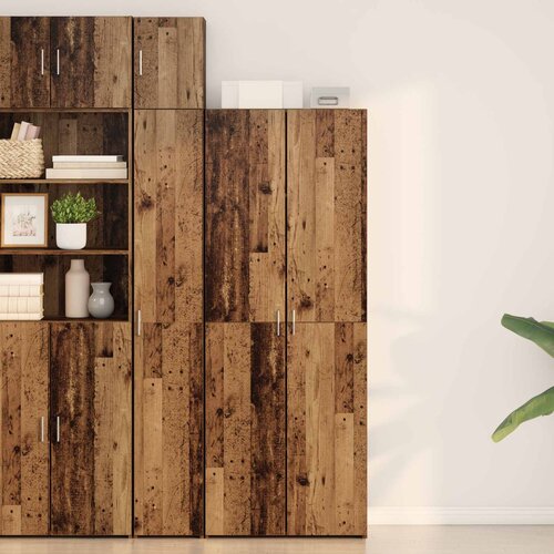  Highboard 2 pcs Staro drvo 70 x 42,5 x 185 cm Cijene