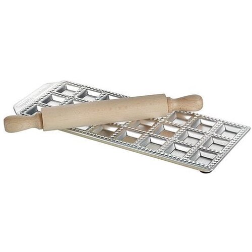 Imperia Model za klasične raviole z valjarjem 24 Raviolamp / aluminij, les, (20454521) Cene
