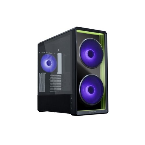 Lian Li Računalni&scaron;ko ohi&scaron;je LANCOOL 217 INF, ATX, Midi-Tower, ARGB, Kaljeno steklo, črno Cene