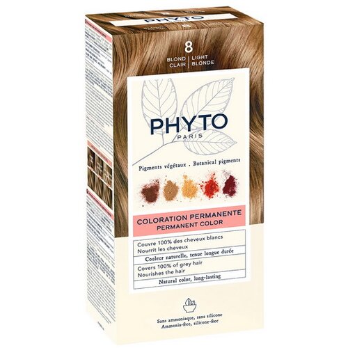 Phyto COLOR 8 BLOND CLAIR - LIGHT BLONDE Cene